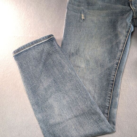 Scotch & Soda Skim Mens Blue Jeans Amsterdam Blauw Size W 34x L 32 - Picture 3 of 16